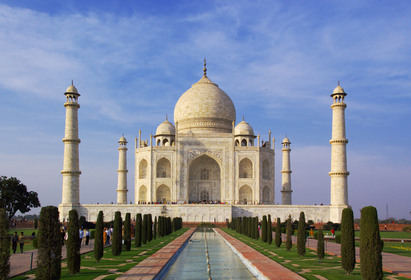 The Taj Mahal, Agra India.